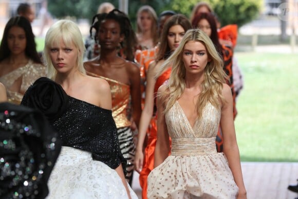 Défilé "Redemption", collection Haute Couture Automne/Hiver 2019-2020 lors de la Fashion Week de Paris (PFW), le 30 juin 2019.