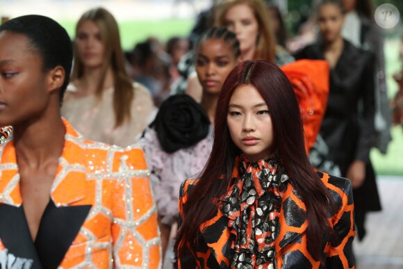 Défilé "Redemption", collection Haute Couture Automne/Hiver 2019-2020 lors de la Fashion Week de Paris (PFW), le 30 juin 2019.