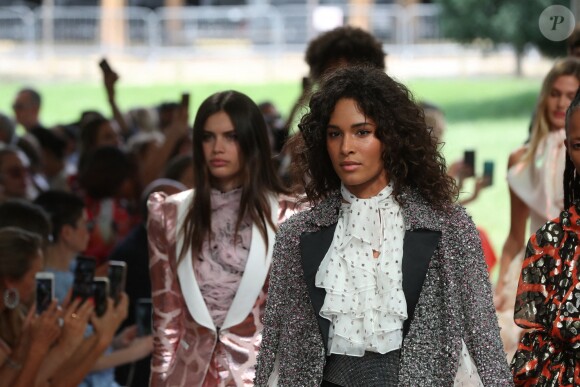 Défilé "Redemption", collection Haute Couture Automne/Hiver 2019-2020 lors de la Fashion Week de Paris (PFW), le 30 juin 2019.