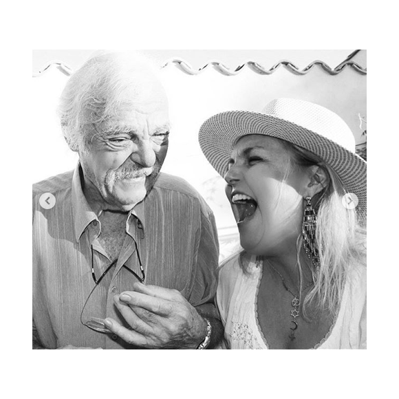 Valérie Damidot et son père.