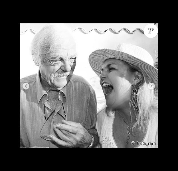 Valérie Damidot et son père.