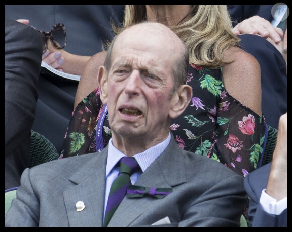 Le prince Richard, duc de Kent, à Wimbledon le 1er juillet 2019 à Londres.