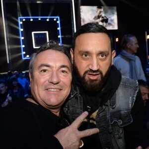 Exclusif - Fabien Onteniente, Cyril Hanouna - Backstage et cocktail lors du troisième round de "La Conquête" à la Seine Musicale à Boulogne-Billancourt, le 16 décembre 2017. Le boxeur français T. Yoka a remporté samedi soir son troisième succès chez les pros. © Rachid Bellak/Bestimage