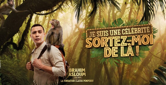 Brahim Asloum, photo officielle de "Je suis une célébrité sortez-moi de là", sur TF1