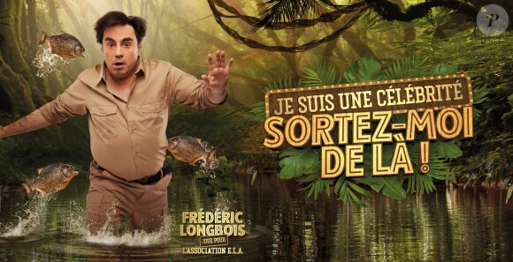 Frédéric Longbois, photo officielle de "Je suis une célébrité sortez-moi de là", sur TF1