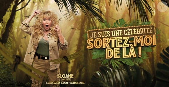 Sloane, photo officielle de "Je suis une célébrité sortez-moi de là", sur TF1