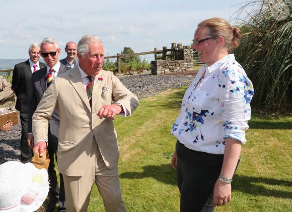 Le prince Charles en visite au Pays de Galles le 4 juillet 2019