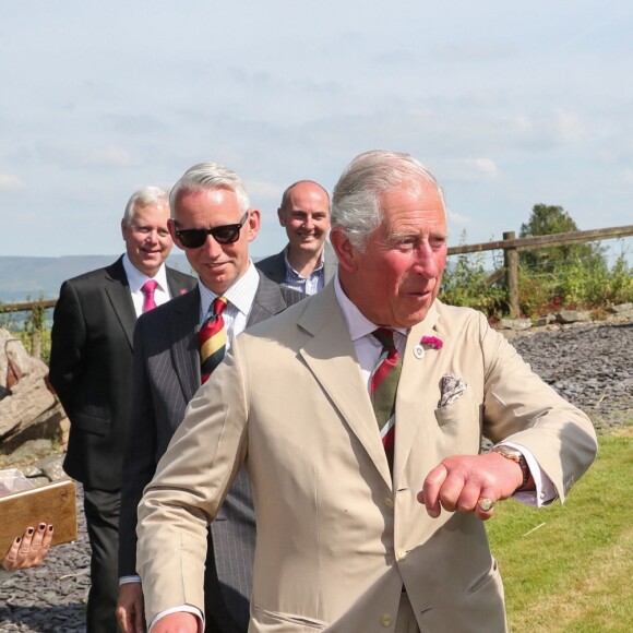 Le prince Charles en visite au Pays de Galles le 4 juillet 2019