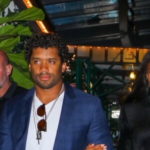 Ciara et Russell Wilson à New York, le 27 juin 2019.