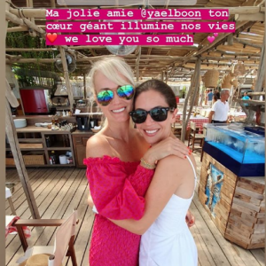 Laeticia Hallyday et ses copines sur Instagram, le 7 juillet 2019.