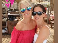 Laeticia Hallyday, sublime en rouge, s'éclate avec des copines à Saint-Tropez