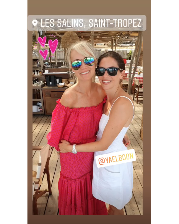 Laeticia Hallyday et ses copines sur Instagram, le 7 juillet 2019.