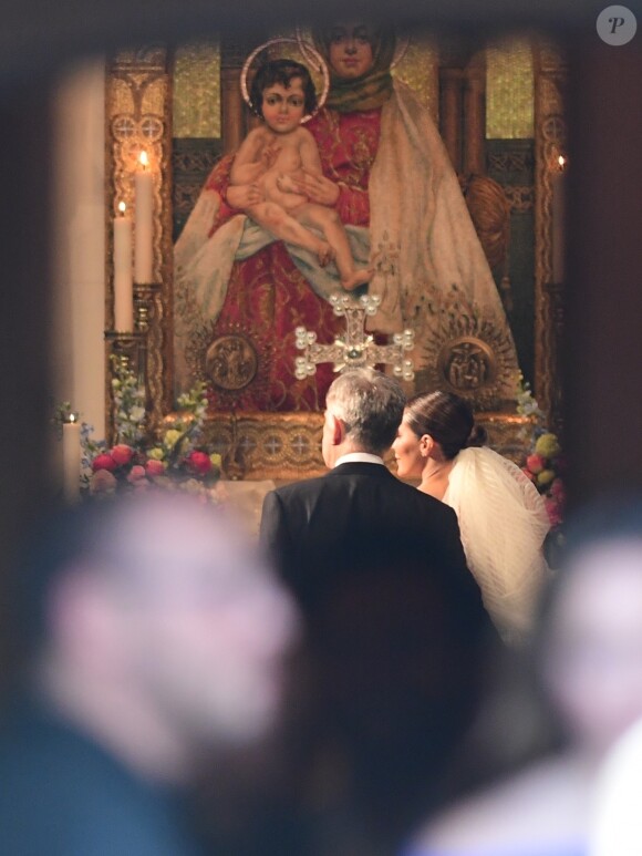 Exclusive - Katharine McPhee - Mariage de Katharine McPhee et David Foster en l'église arménienne St Yeghiche à Londres, Royaume Uni, le 28 juin 2019.