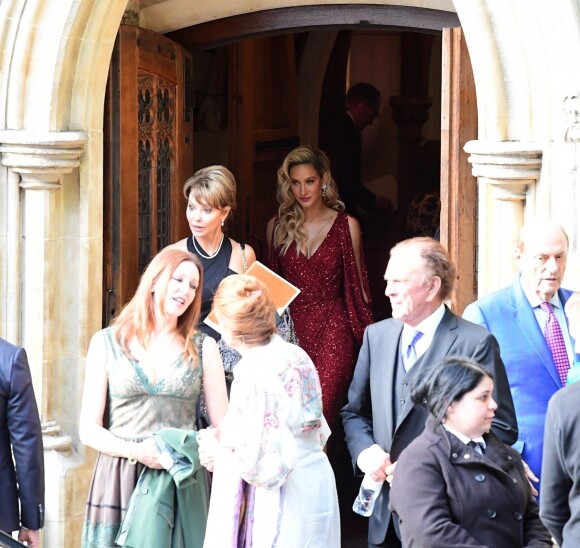 Exclusif -  Mariage de Katharine McPhee et David Foster en l'église arménienne St Yeghiche à Londres, Royaume Uni, le 28 juin 2019.