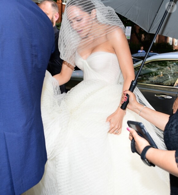 Exclusive - Katharine McPhee - Mariage de Katharine McPhee et David Foster en l'église arménienne St Yeghiche à Londres, Royaume Uni, le 28 juin 2019.