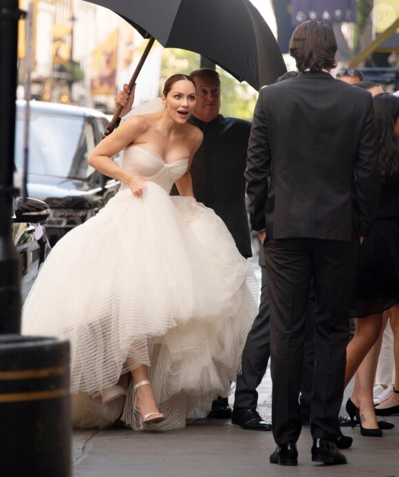 Exclusive - Katharine McPhee - Mariage de Katharine McPhee et David Foster en l'église arménienne St Yeghiche à Londres, Royaume Uni, le 28 juin 2019.