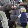 La princesse Anne et sa petite fille Savannah Phillips à Gatcombe Park en septembre 2013.