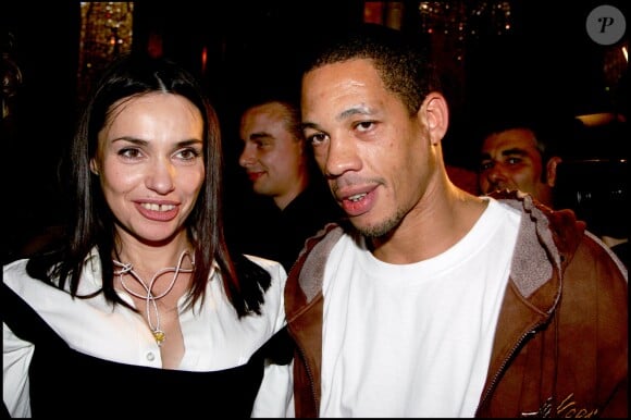 Béatrice Dalle et JoeyStarr à Paris en 2006.