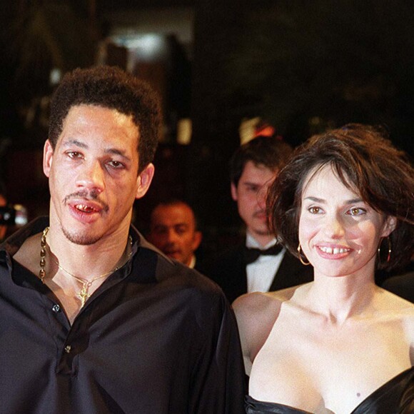 Béatrice Dalle et JoeyStarr à Cannes en 2001.