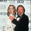 Sharon Stone et Rip Torn à la soirée des Golden Globe en 1995.