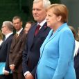 Angela Merkel prise de tremblements sur tout le corps, le 10 juillet 2019.