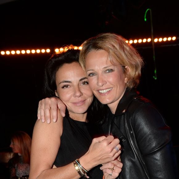 Sandra Sisley et Karen Mulder - Anniversaire de Sandra à l'Arc à Paris, le 24 avril 2015.