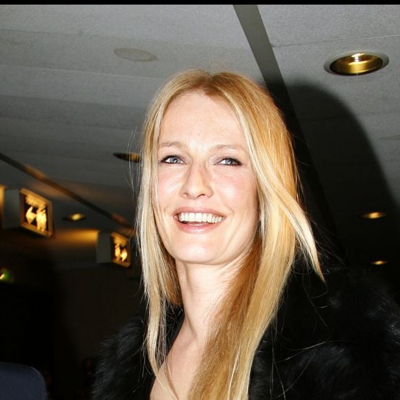 Karen Mulder le 14 février 2008 à Paris.
