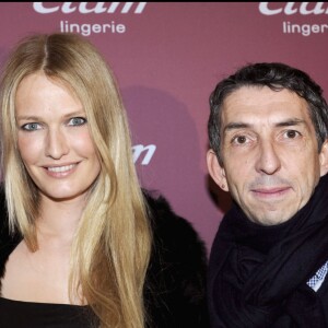 Karen Mulder le 14 février 2008 à Paris.
