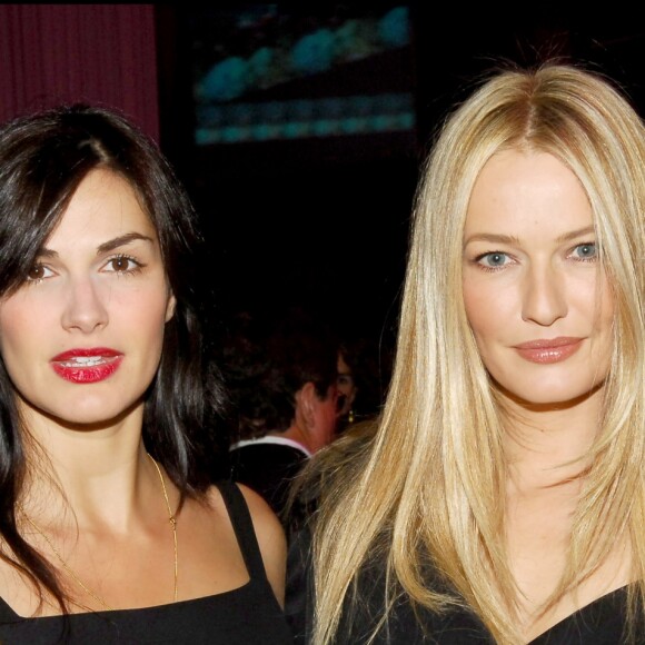 Karen Mulder et Helena Noguerra le 9 novembre 2005 à Paris.