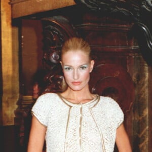 Karen Mulder le 21 janvier 1996 à Paris.