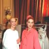 Karen Mulder et Carla Bruni le 21 janvier 1996.