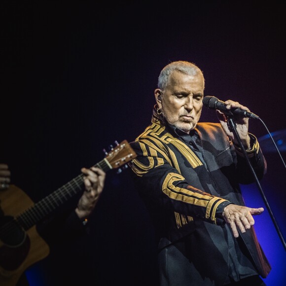 Exclusif - Bernard Lavilliers en concert à la Salle Pleyel à Paris. Le 6 octobre 2018 © Cyril Moreau / Bestimage  No Web No Blog pour Belgique et Suisse06/10/2018 - Paris