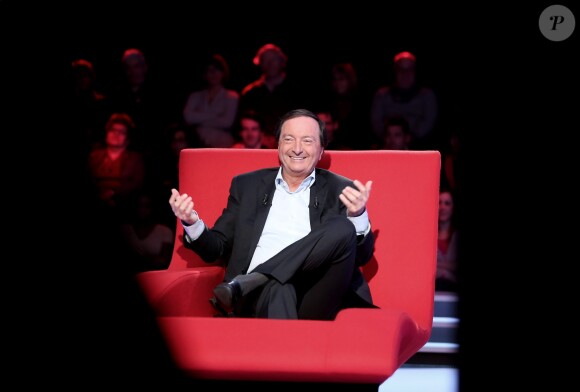 Exclusif -  Enregistrement de l'émission "Le Divan" présentée par Marc-Olivier Fogiel avec Michel-Edouard Leclerc en invité, qui sera diffusée le 7 juin sur France 3. Le 25 mars 2016 © Dominique Jacovides / Bestimage