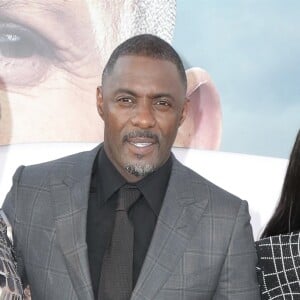 Idris Elba avec sa femme Sabrina Dhowre Elba et leur fille Isan Elba à la première du film "Fast & Furious Hobbs & Shaw" à Los Angeles, le 13 juillet 2019.