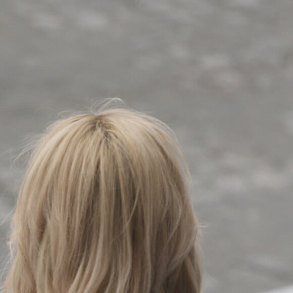 Emmanuel Macron (président de la République Française) et sa femme Brigitte Macron lors du 139ème défilé militaire du 14 Juillet sur les Champs-Elysées, le jour de la Fête Nationale. Paris, le 14 juillet 2019. © Lemouton-Gorassini-Perusseau/Bestimage