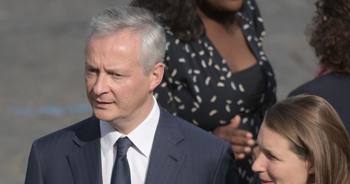 Bruno Le Maire, ministre de l'Economie et des Finances ...