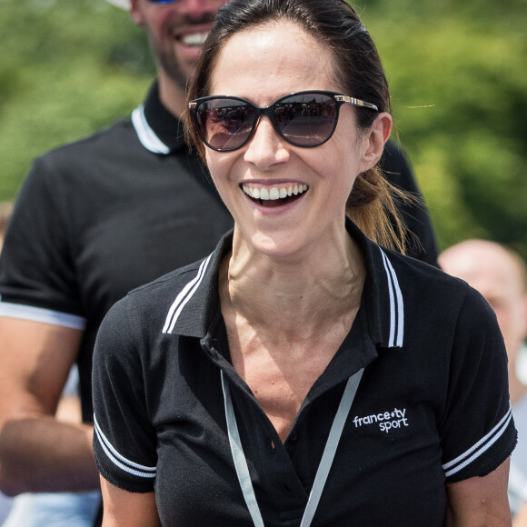 Fabienne Carat - Journée Paris 2024 sur la place de La Concorde à Paris le 23 juin 2019. © Cyril Moreau/Bestimage