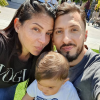 Sophia (Secret Story 10), son ex-compagnon Kevin et leur fils Dixon.