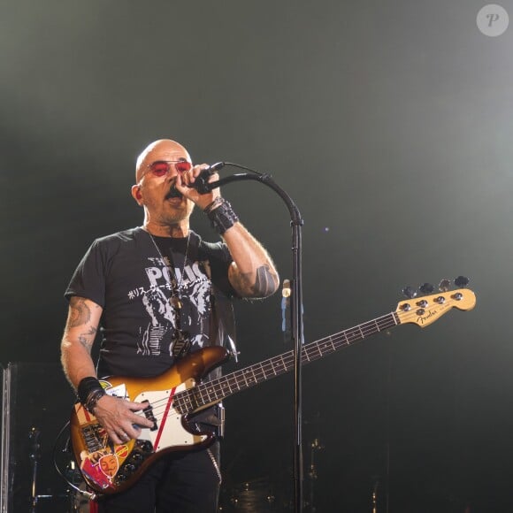 Pascal Obispo en concert lors du festival "Printemps de Pérouges" à Saint-Vulbas, le 28 juin 2019.