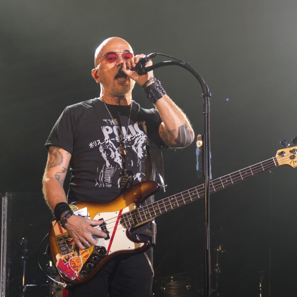 Pascal Obispo en concert lors du festival "Printemps de Pérouges" à Saint-Vulbas, le 28 juin 2019.