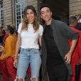 Laury Thilleman (Miss France 2011) et Maxime Dereymez assistent à l'avant-première de la série Netfix "La Casa de Papel - Saison 3" à la Monnaie de Paris le 15 juillet 2019. © Coadic Guirec/Bestimage