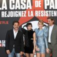 Enrique Arce, Ursula Corbero, Esther Acebo, Luka Peros et Jaime Lorento assistent à l'avant-première de la série Netfix "La Casa de Papel - Saison 3" à la Monnaie de Paris le 15 juillet 2019. © Coadic Guirec/Bestimage