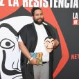 Kevin Razy assiste à l'avant-première de la série Netfix "La Casa de Papel - Saison 3" à la Monnaie de Paris le 15 juillet 2019. © Coadic Guirec/Bestimage