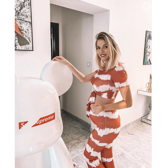 Jessica Thivenin enceinte de son premier enfant - photo Instagram du 12 juillet 2019