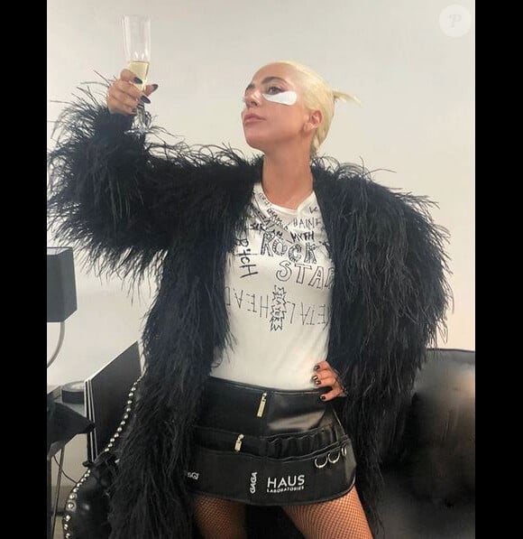 Lady Gaga lance sa marque de maquillage, Haus Laboratories. Juillet 2019.