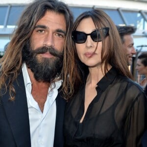 Monica Bellucci et Nicolas Lefebvre lors du gala de la fondation Maud Fontenoy à Paris le 6 juin 2019