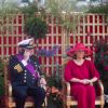Le prince Laurent de Belgique au téléphone en pleine parade militaire lors de la Fête nationale belge, le 21 juillet 2019 à Bruxelles...
