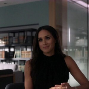 Meghan Markle dans la série "Suits", épisode diffusé le 29 mars 2018.