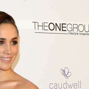 Meghan Markle lors de la soirée de gala "Global Gift" à Londres le 19 novembre 2013.