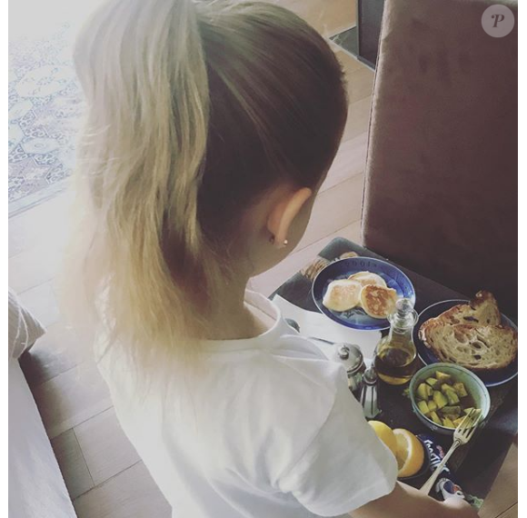 Carla Bruni et sa fille Giulia sur Instagram.